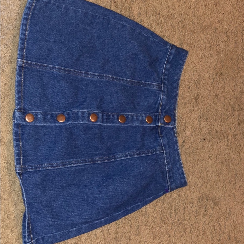 Jean skirt
